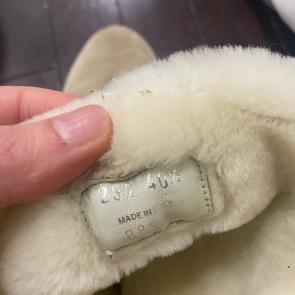 Miu Miu Shearling Platform Boots - Picture 3 of 4